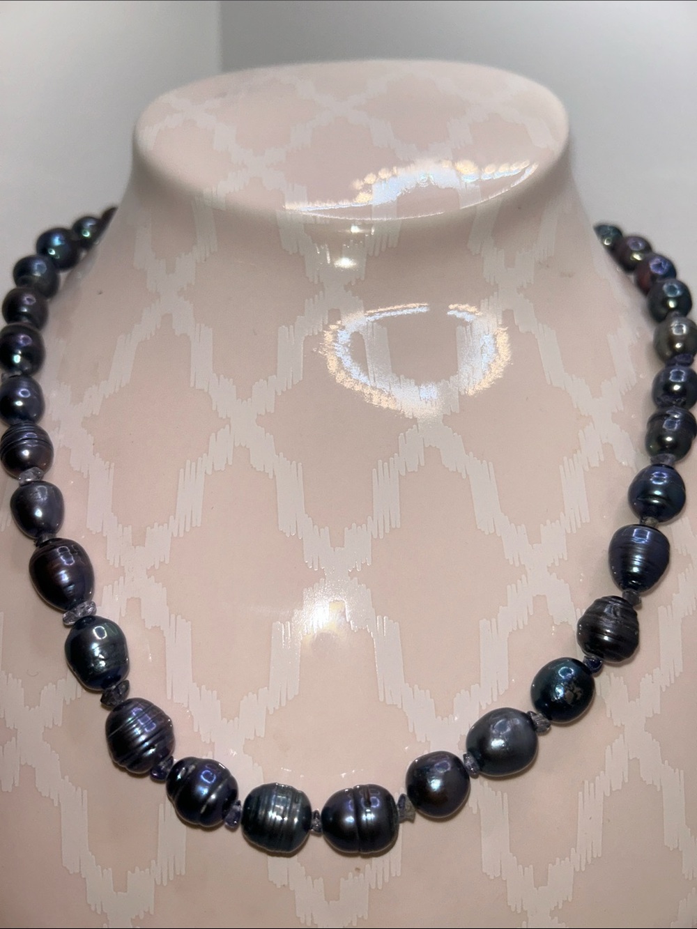 Silpada Black Iridescent Freshwater Pearl Necklace